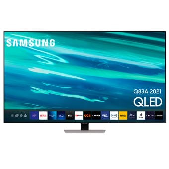 TV Samsung 65" QE65Q83A 4K UHD Argent éclipse - ElectroSpeedy