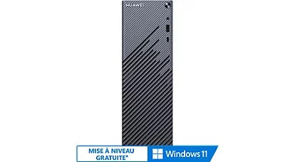 Pack PC Huawei MateStation S AMD Ryzen 5 8 Go RAM 256 Go SSD Gris + Clavier filaire ultra-slim Huawei CD32 Noir - ElectroSpeedy